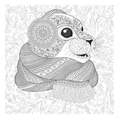 Adult coloring pages animals cliparts stock vector and royalty free adult coloring pages animals illustrations