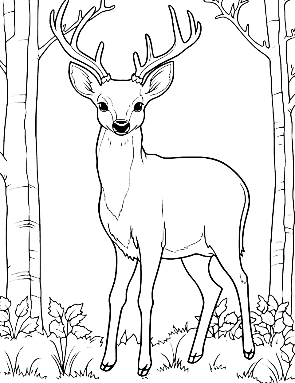 Animal coloring pages free printable sheets