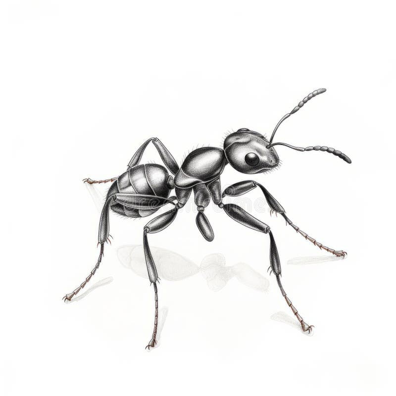 Ant pencil stock illustrations â ant pencil stock illustrations vectors clipart