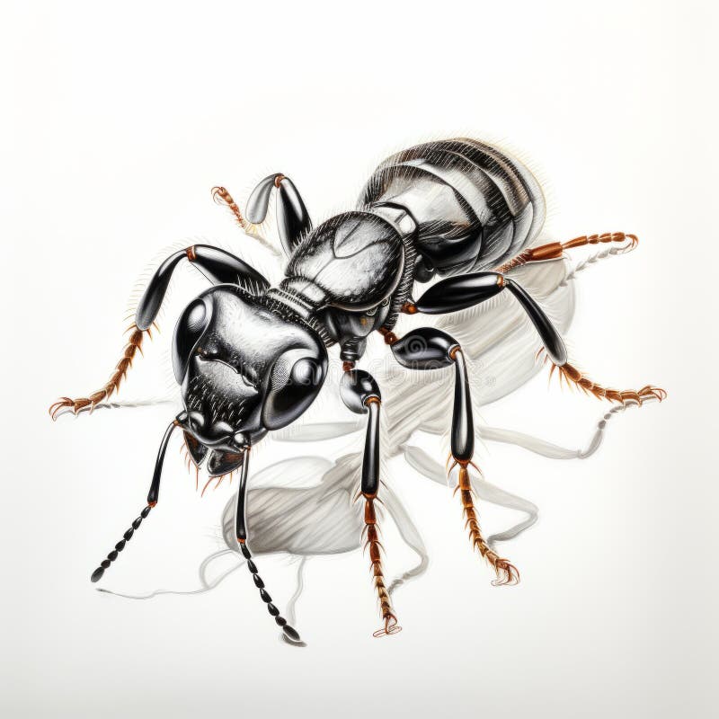 Ant pencil stock illustrations â ant pencil stock illustrations vectors clipart