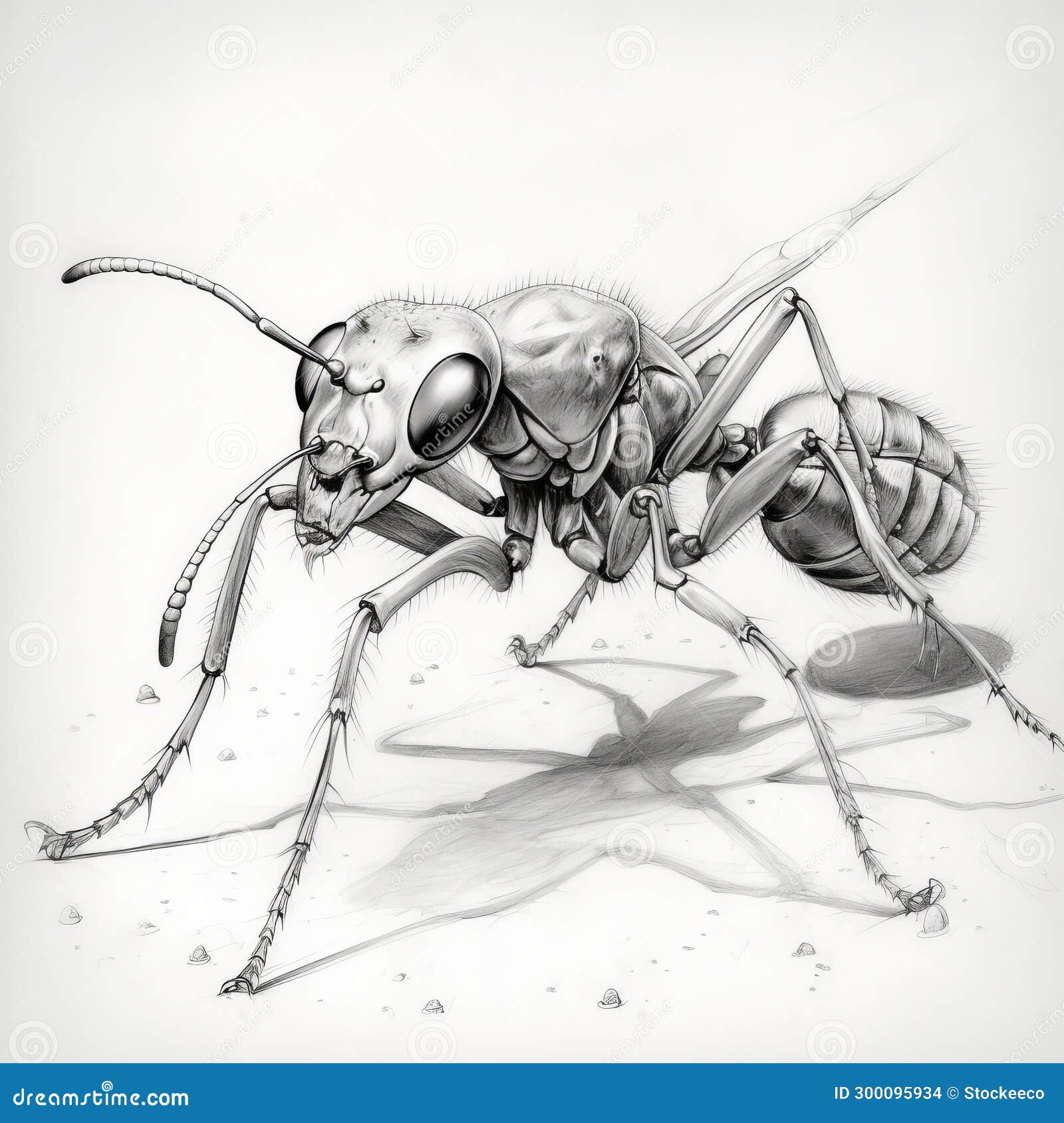 Ant pencil stock illustrations â ant pencil stock illustrations vectors clipart