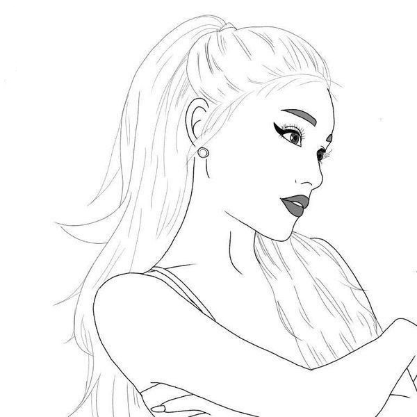 Ariana grande coloring pages best collection free printable