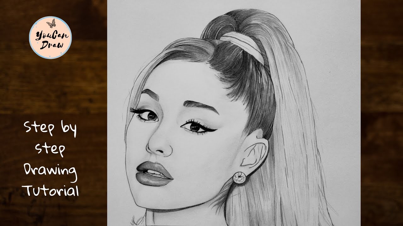 Ariana grande drawing ideas