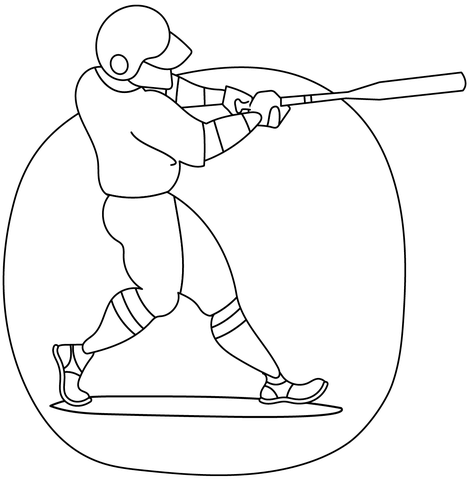 Baseball coloring pages free coloring pages