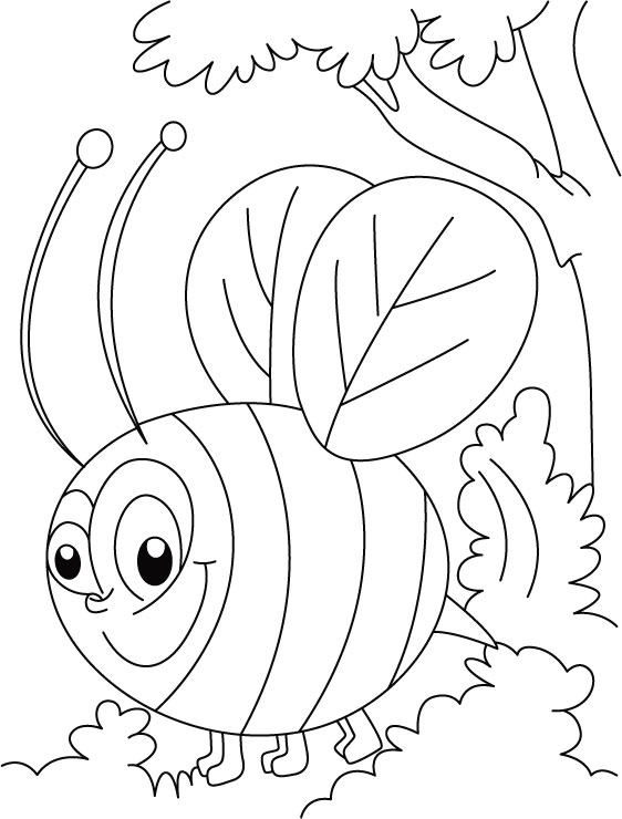 Honey bee busy in squeeze coloring pages download free honey bee busy in squeeze coloring pages for kids best coloring pages
