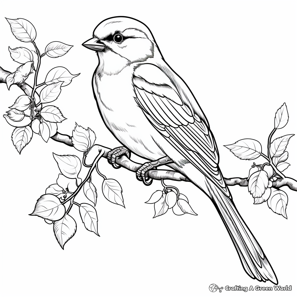 Audubon bird coloring pages