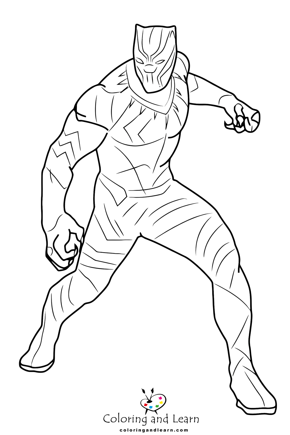 Black panther coloring pages rcoloringpages