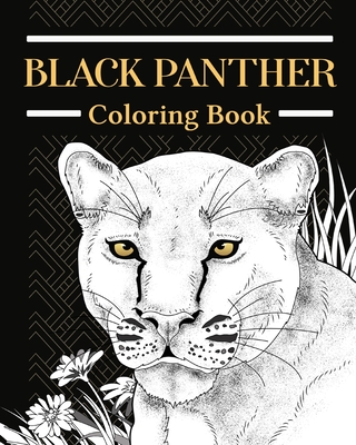 Panther coloring book jungle animal painting realistic art funny quotes and freestyle drawing pages paperback tattered cover book store