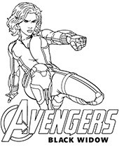 Top avengers coloring sheets pages