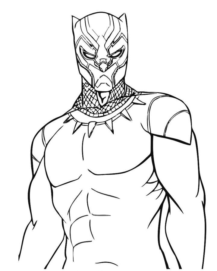 Free black panther coloring pages for kids and adults