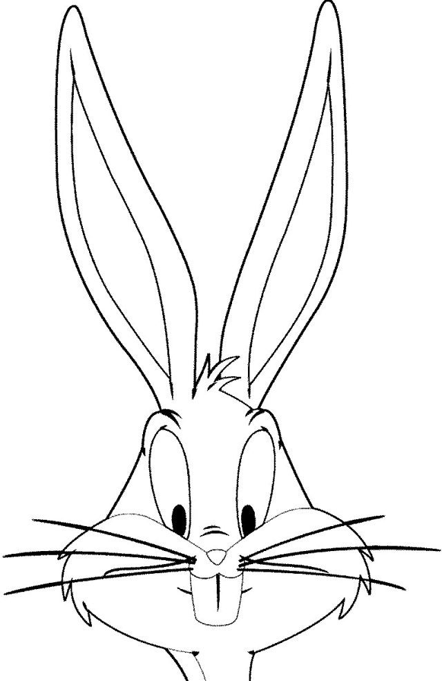 Pretty picture of bugs bunny coloring pages