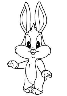 Bugs bunny coloring page free printable bugs bunny pages for kids download and print coelhinhos de desenho desenho de desenho animado desenhos kawaii