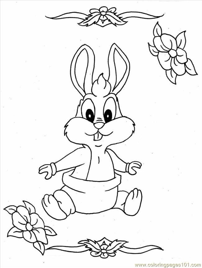 Bunny coloring pages