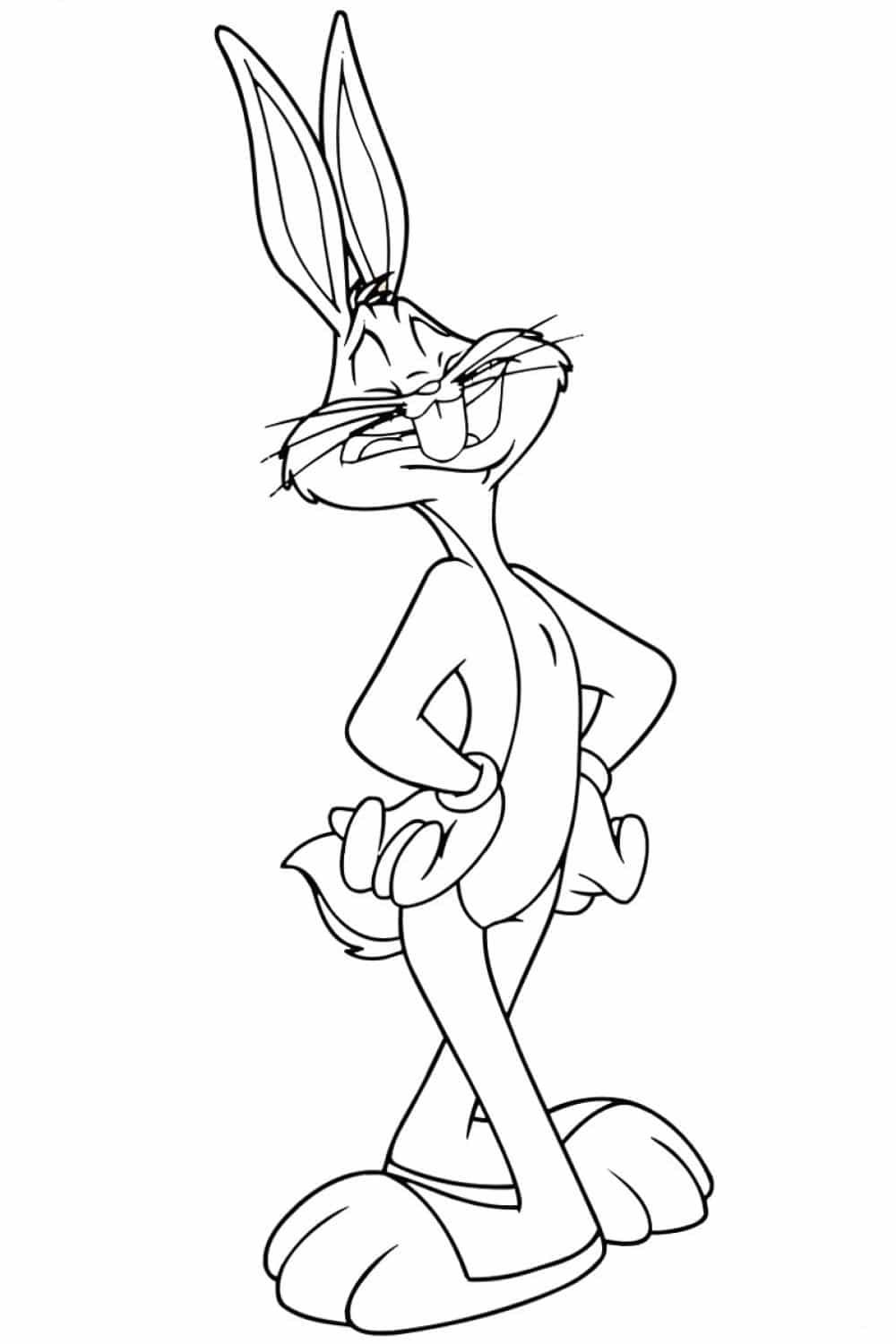 Bugs bunny coloring page pãginas para colorir gratuitas dezenhos para colorir desenhos para colorir