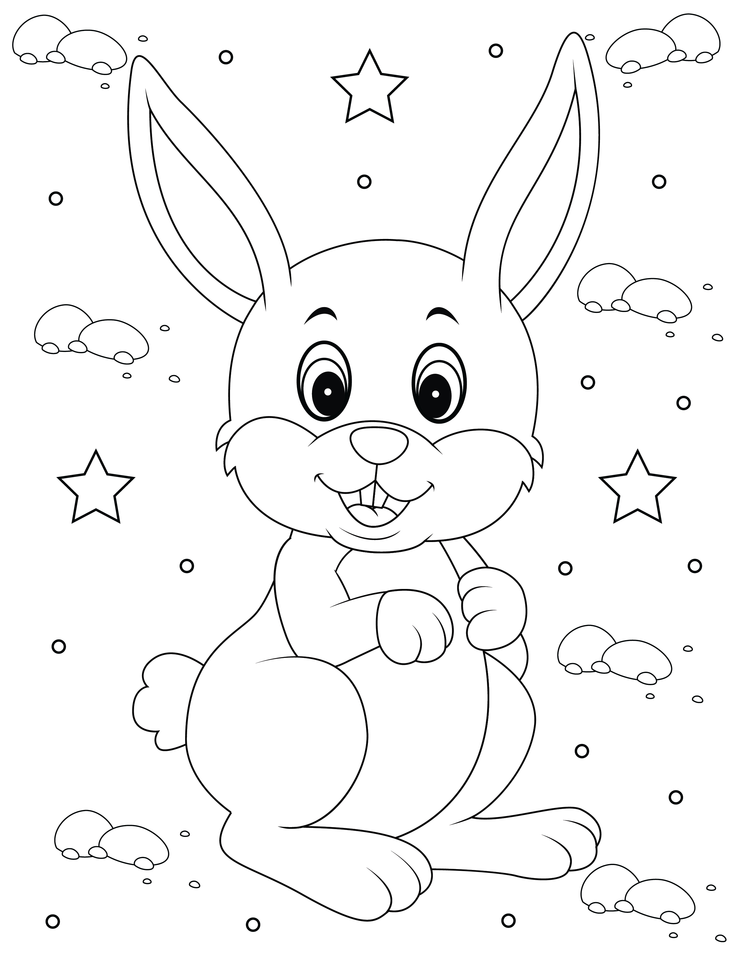 Easter coloring pages for kids made by teachers