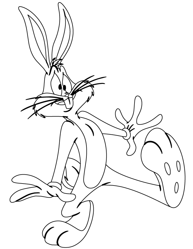 Bugs bunny coloring book