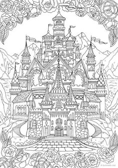 Castle coloring pages ideas castle coloring page coloring pages castle