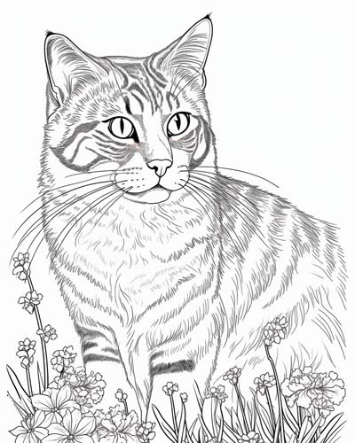 Realistic cats pages