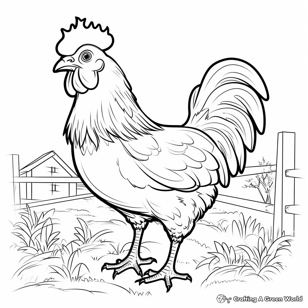 Farm animal coloring pages