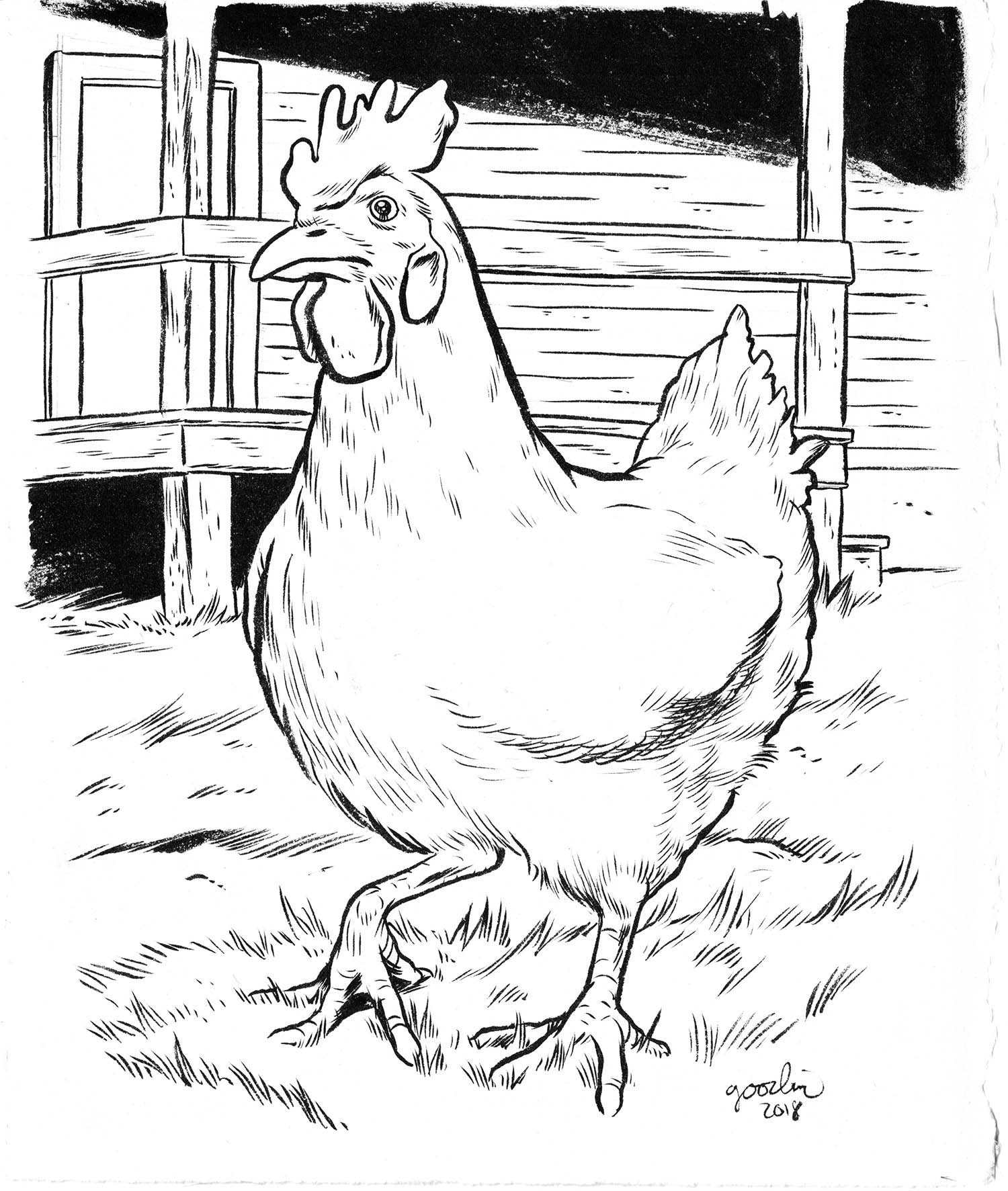 Coloring pages â cindy the city chicken