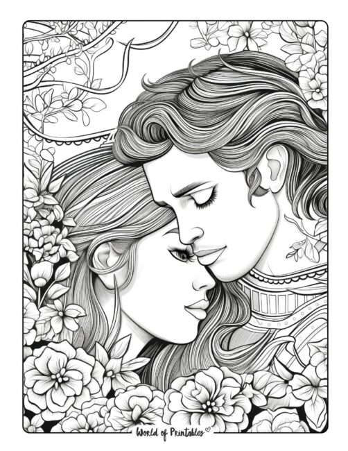 Love coloring pages