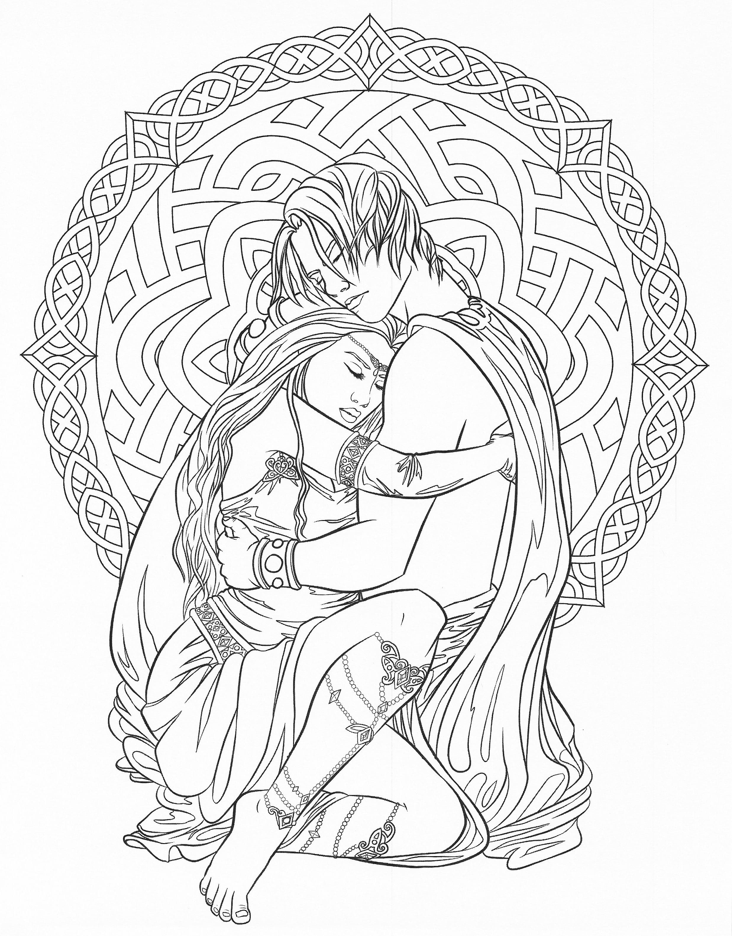 Couples coloring pages images free printable