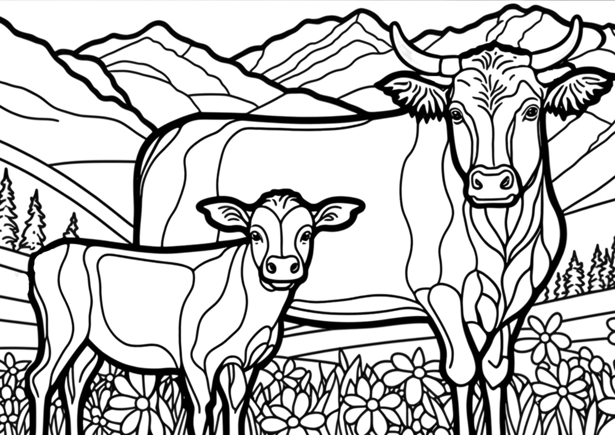 Free printable animal coloring pages for adults relax unwind and color