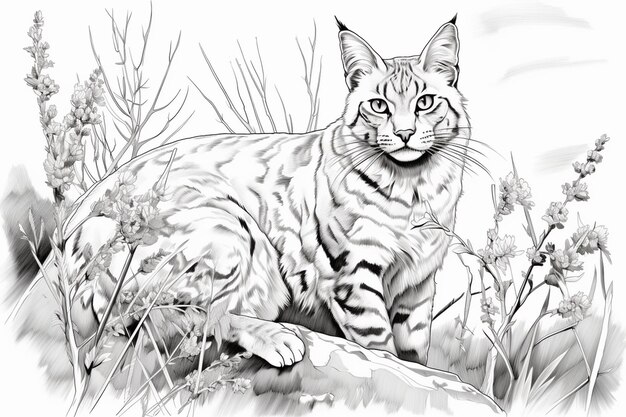 Premium ai image coloring pages animals dog collection