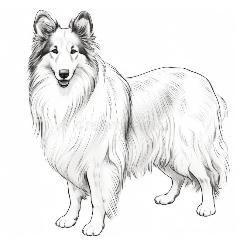 Dog coloring pages stock illustrations â dog coloring pages stock illustrations vectors clipart