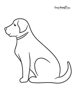 Dog coloring pages