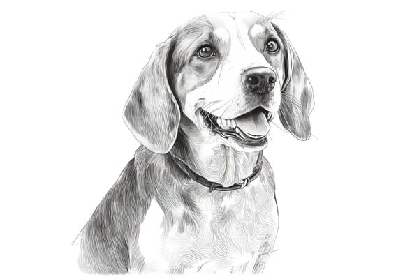 Free printable dog coloring pages list