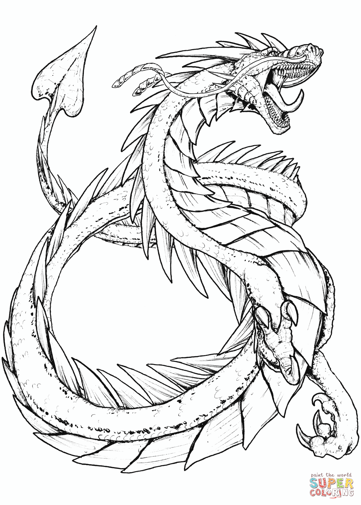 Kindex the sand dragon coloring page free printable coloring pages