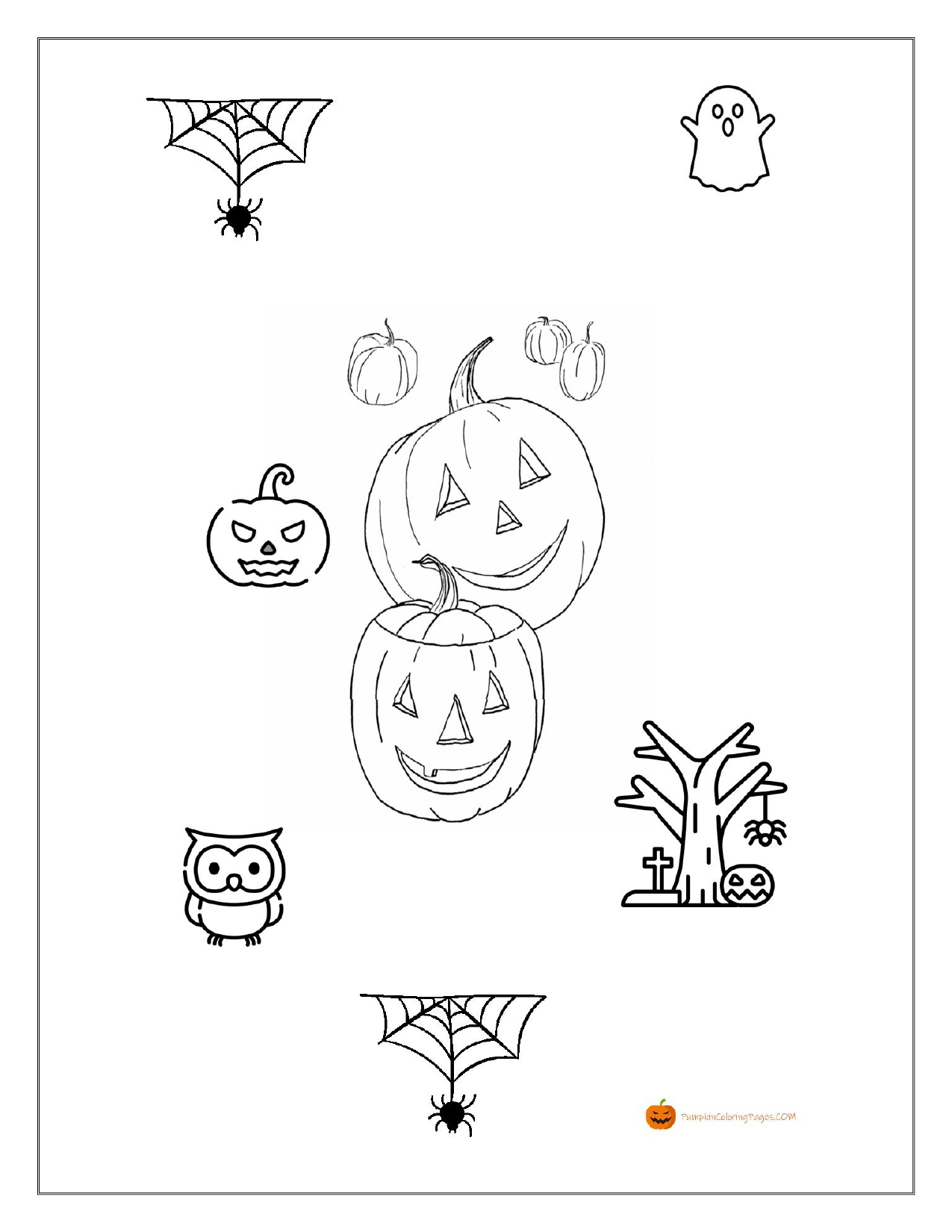 Pumpkin coloring pages coloring pages of pumpkin halloween