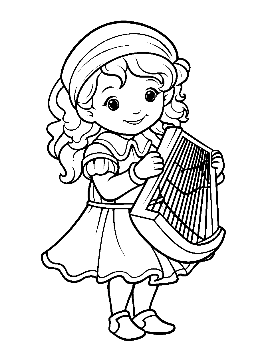 Elf coloring pages free printable sheets