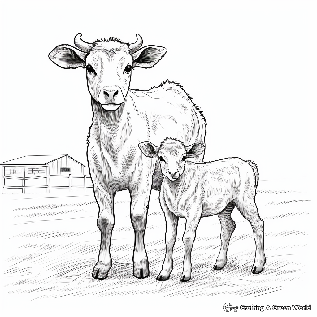 Farm coloring pages