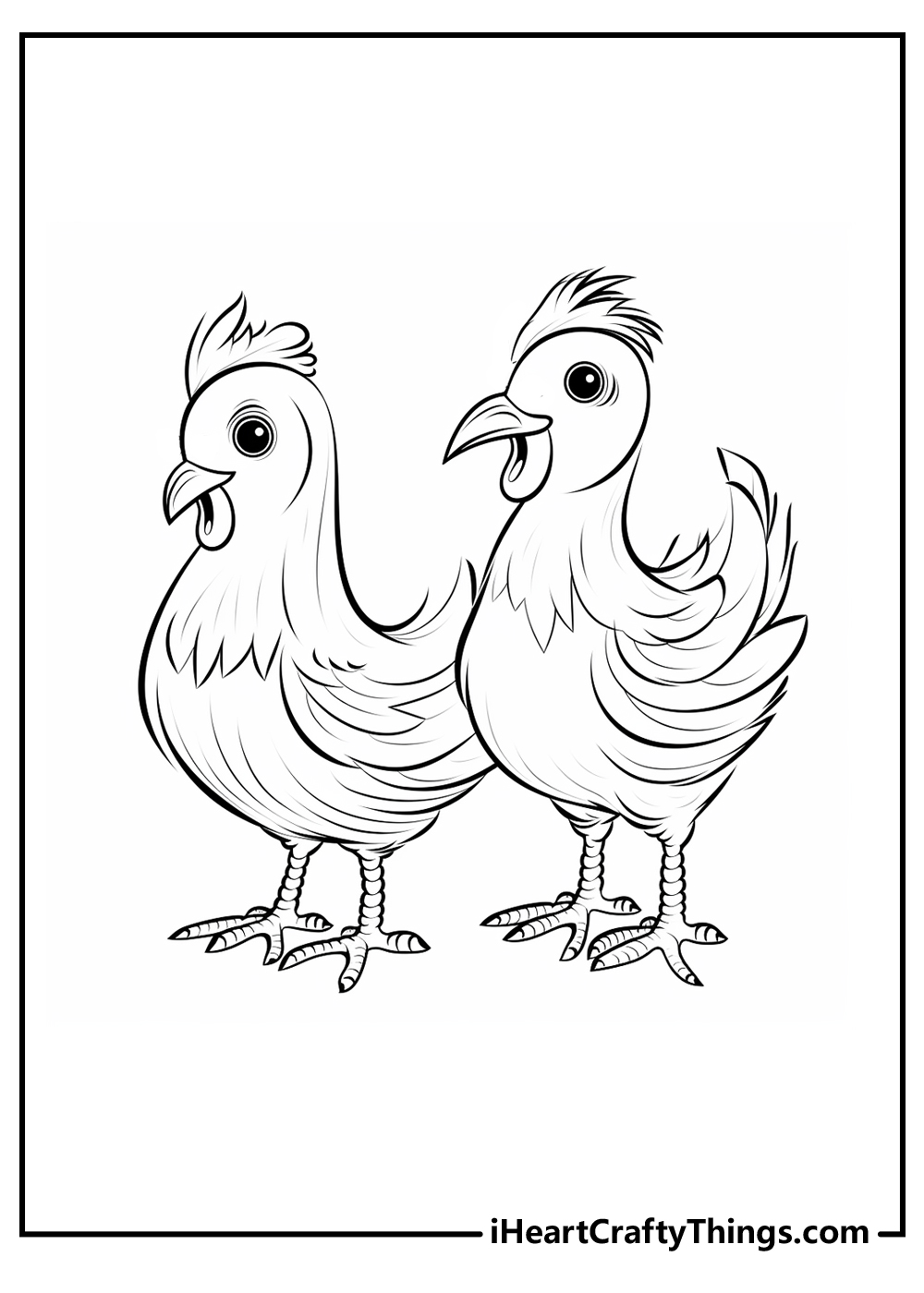 Farm animal coloring pages free printables