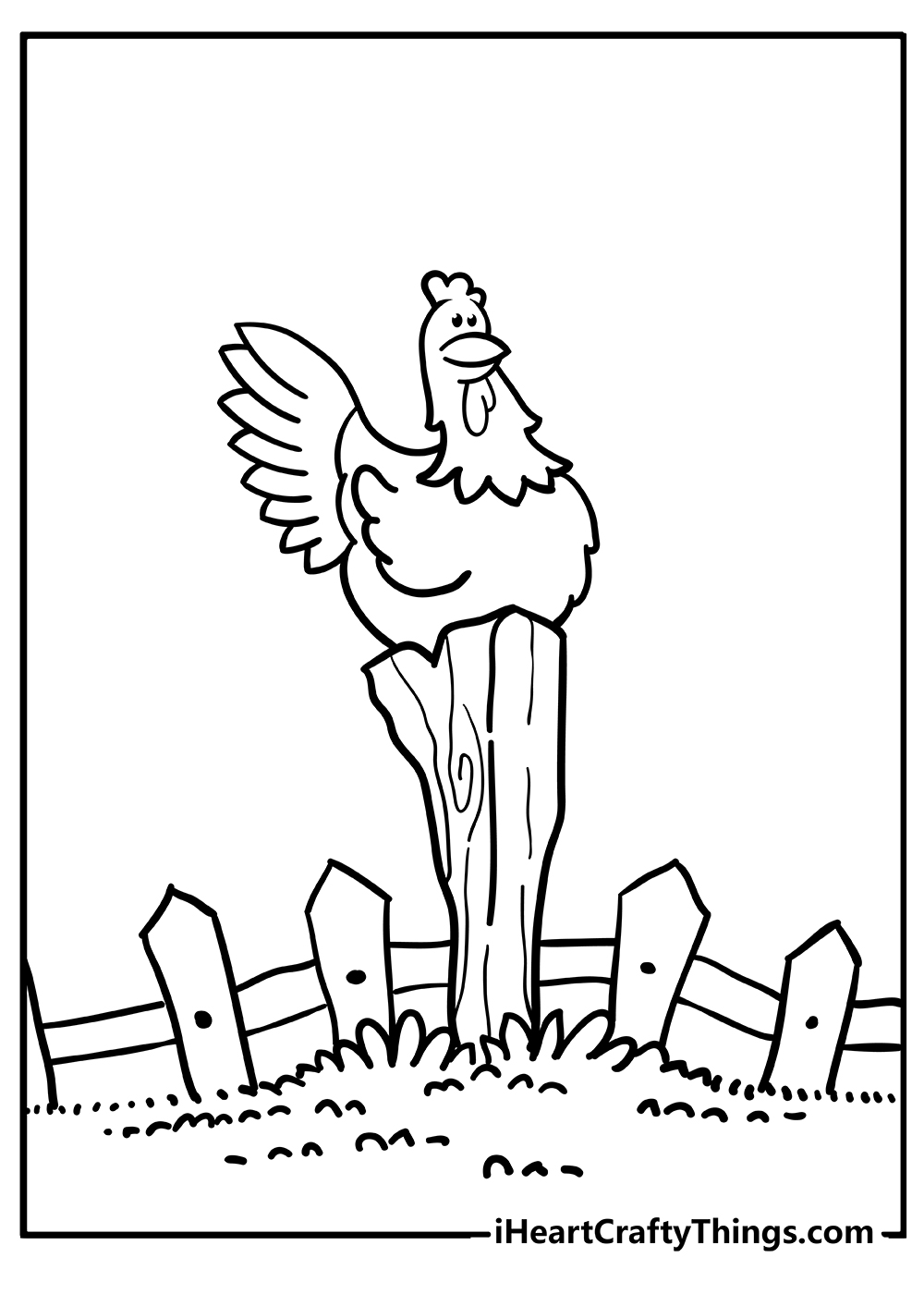 Farm animal coloring pages free printables