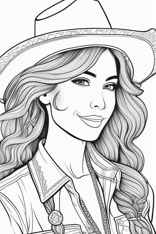 Style coloring pages