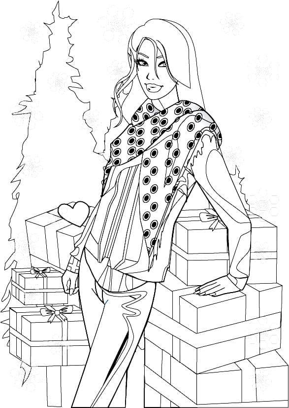 Fashion coloring pages