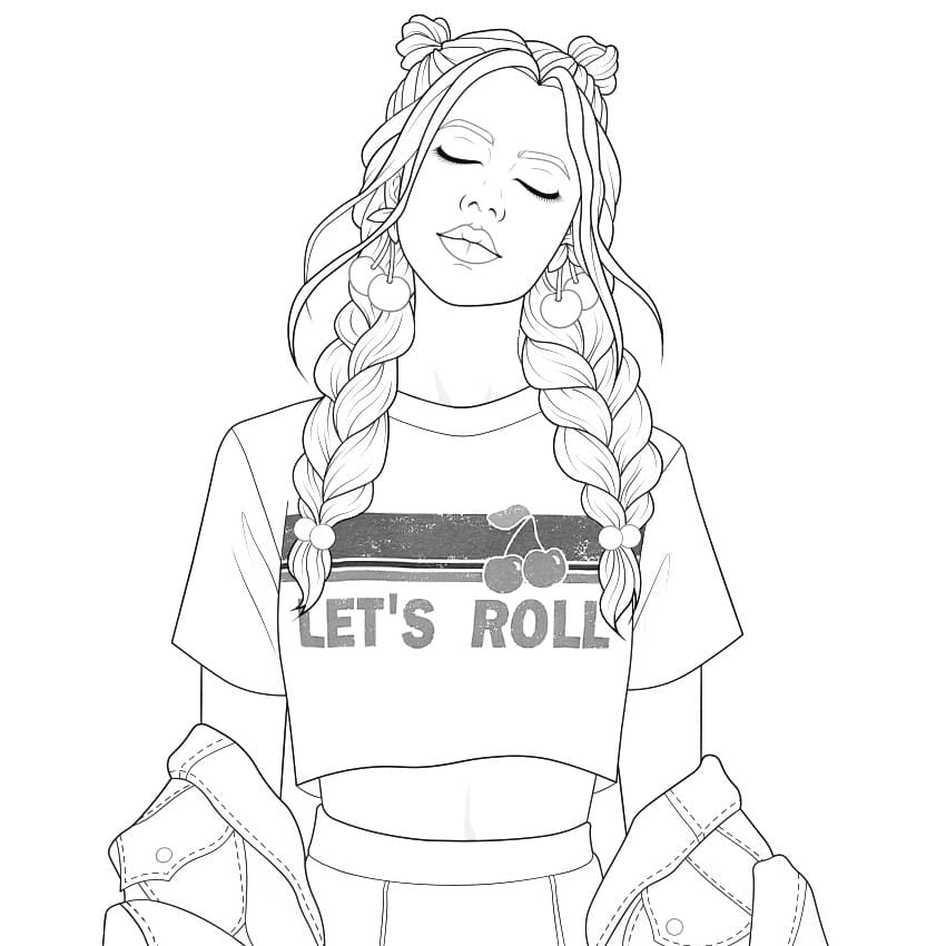 Fashion coloring pages