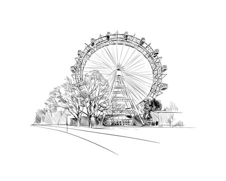 Ferris wheel drawing images â browse photos vectors and video