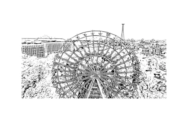 Ferris wheel sketch stock photos royalty free ferris wheel sketch images