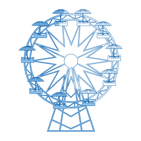 Ferris wheel silhouette stock vector illustration and royalty free ferris wheel silhouette clipart