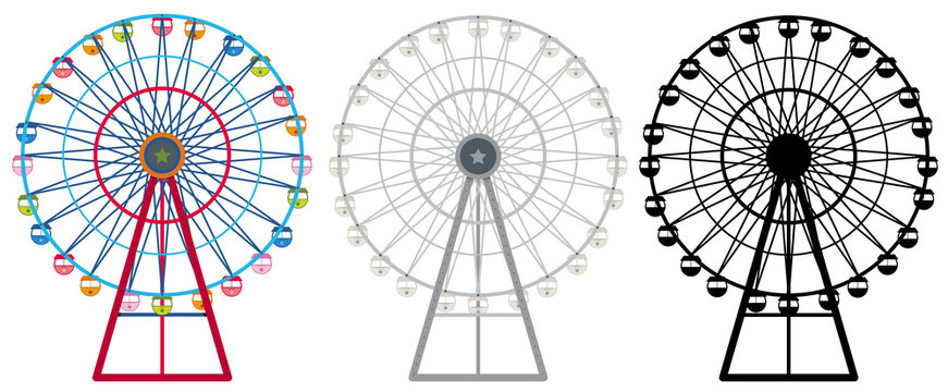 Ferris wheel drawing images â browse photos vectors and video