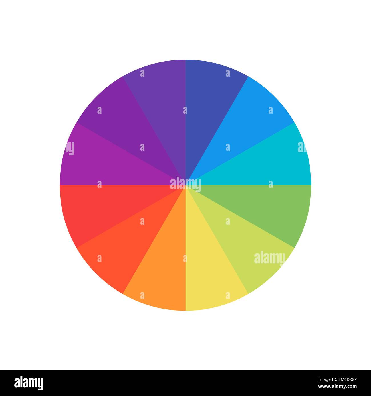 Colour wheel circle vector hi