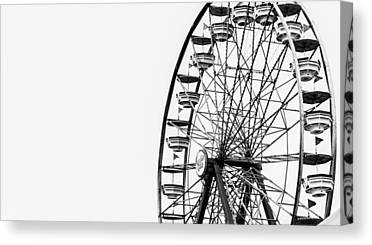 Ferris wheel canvas prints wall art for sale