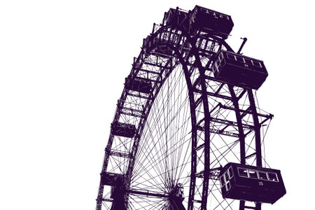 Ferris wheel vintage stock illustrations cliparts and royalty free ferris wheel vintage vectors