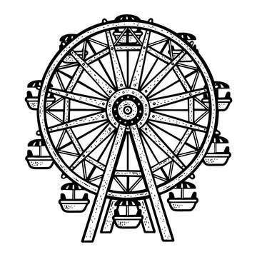 Ferris wheel drawing images â browse photos vectors and video