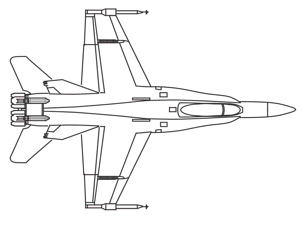 Free printable airplane coloring pages for kids