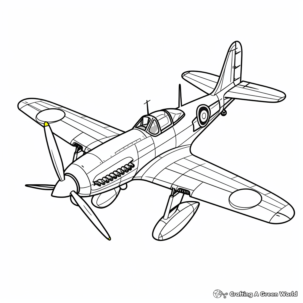 Fighter jet coloring pages